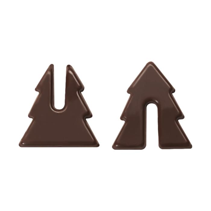 decorazioni albero di natale incastro 2 modelli di chocolatree