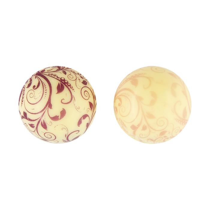 decorazioni sfera natalizia barocca 2 modelli di chocolatree