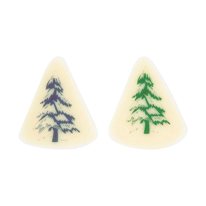 decorazione abete innevato 2 modelli di chocolatree