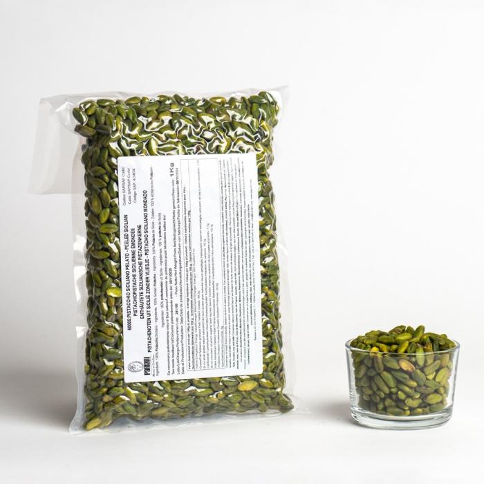 pistacchi interi pelati di pariani