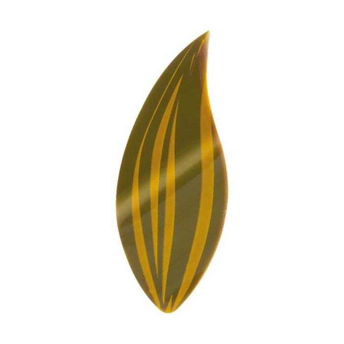 decorazioni foglia classica di chocolatree