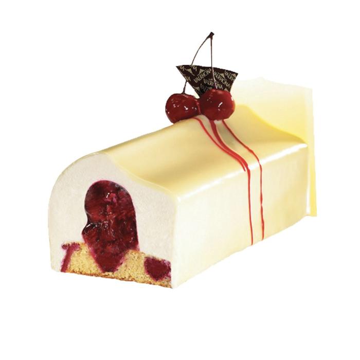 stampo tronchetto cascade di valrhona
