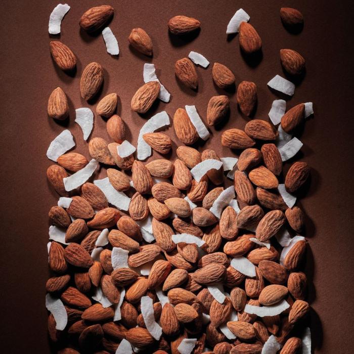 pralinato mandorle 55 e cocco di valrhona