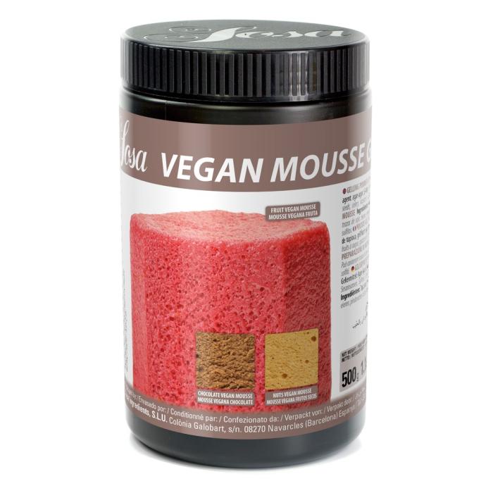 vegan mousse gelatine di sosa