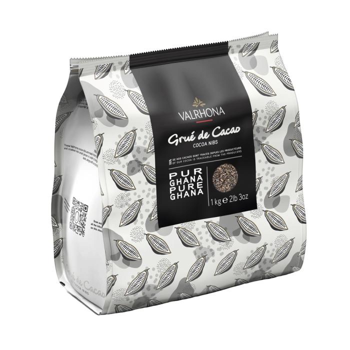 grue di cacao di valrhona