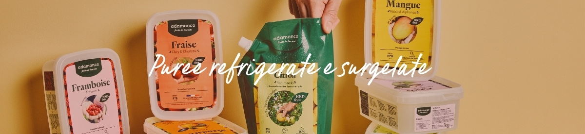 Comparativa delle puree refrigerate e surgelate