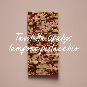 Tavoletta Opalys lampone pistacchio