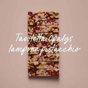 Tavoletta Opalys lampone pistacchio